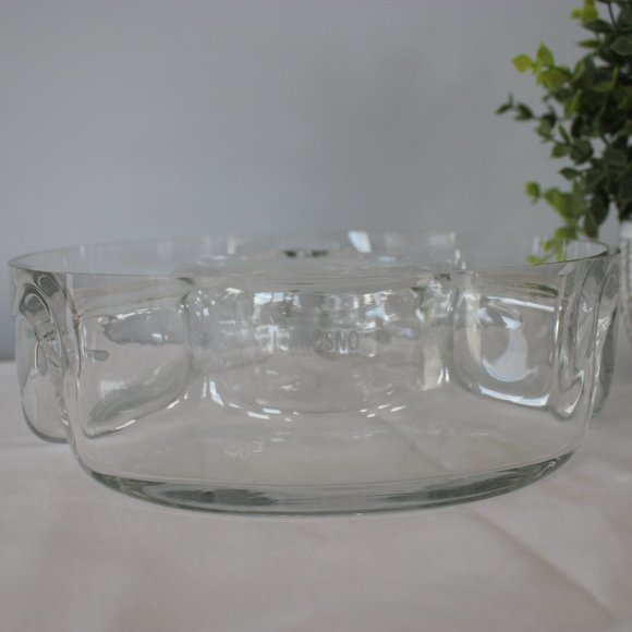 Krosno divided glass serving dish - Picture 5 of 7